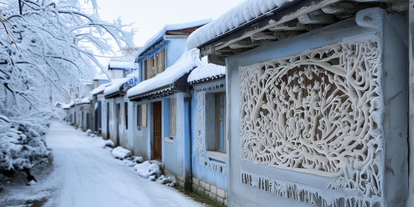 涞源县高原村“冰凌剪纸”申遗成功:零下20℃窗花百年不化,传承千年民俗艺术