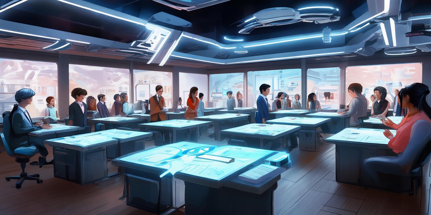 涞源县教师研修迈入元宇宙时代:虚拟教研室跨省联动备课创新教育模式