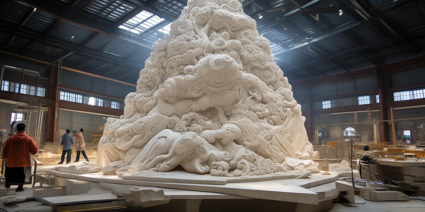 曲阳石雕文化产业园升级,3D扫描雕刻技术助力传统工艺效率飞跃